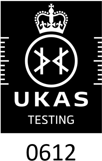 UKAS Testing 2022 logo